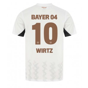 Bayer Leverkusen Florian Wirtz #10 Venkovní Dres 2024-25 Krátký Rukáv